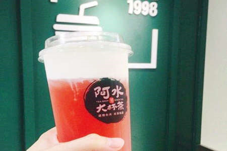 抖音阿水大杯茶加盟