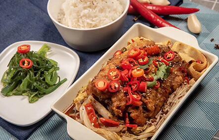 辣么巧烤鱼饭