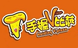 微萨手握比萨