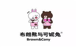 布朗熊与可妮兔奶茶